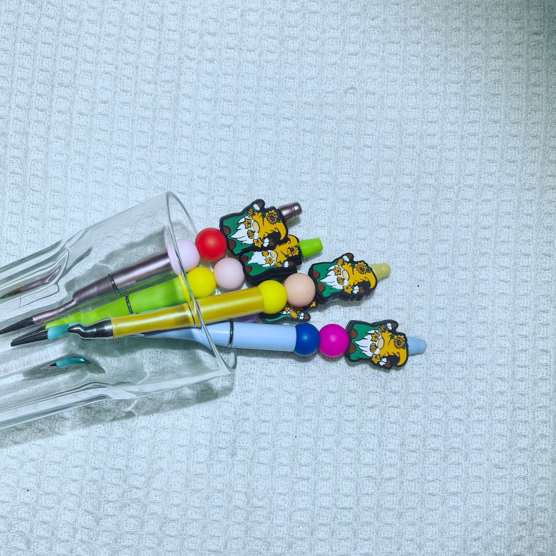 Wholesale 10pcs Dwarf silicone cartoon beads bead